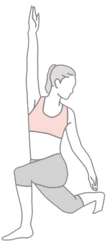 トレーニングをしているイラスト